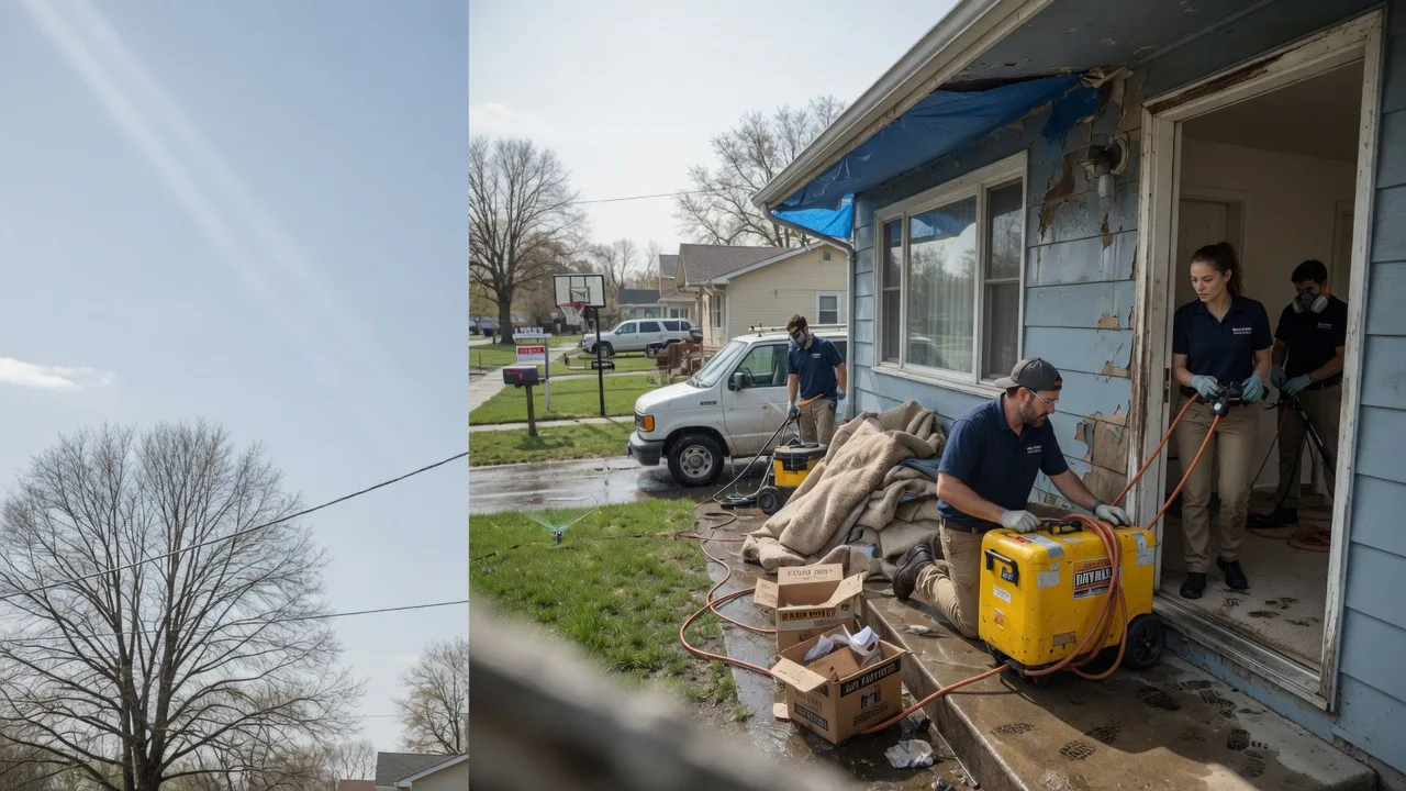 Basement Flood Cleanup in Cresson, TX near me